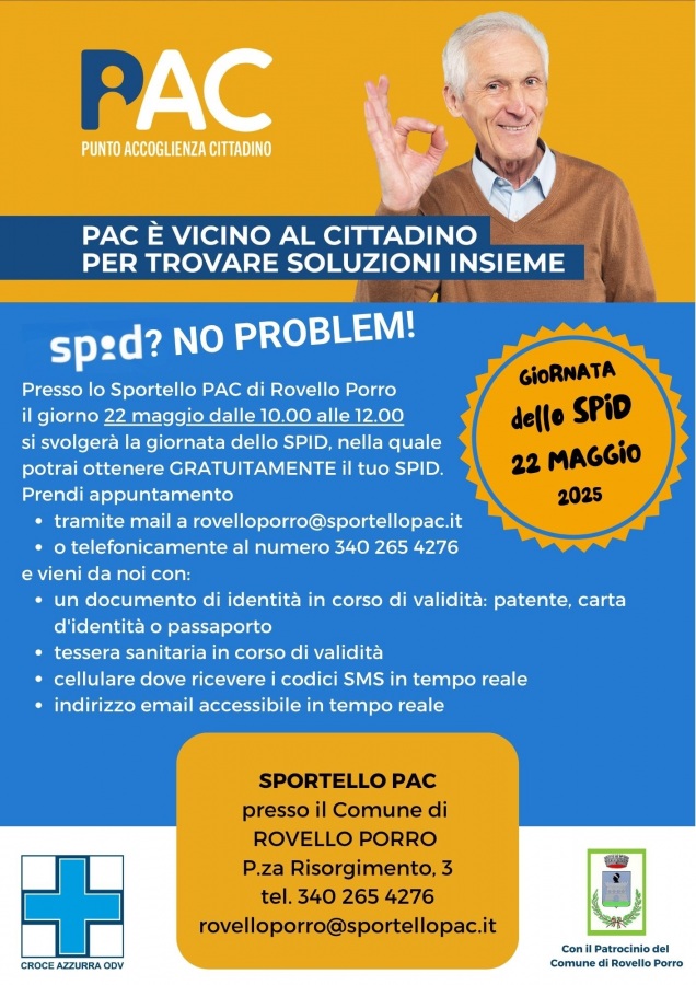 Spid day al PAC di Rovello Porro